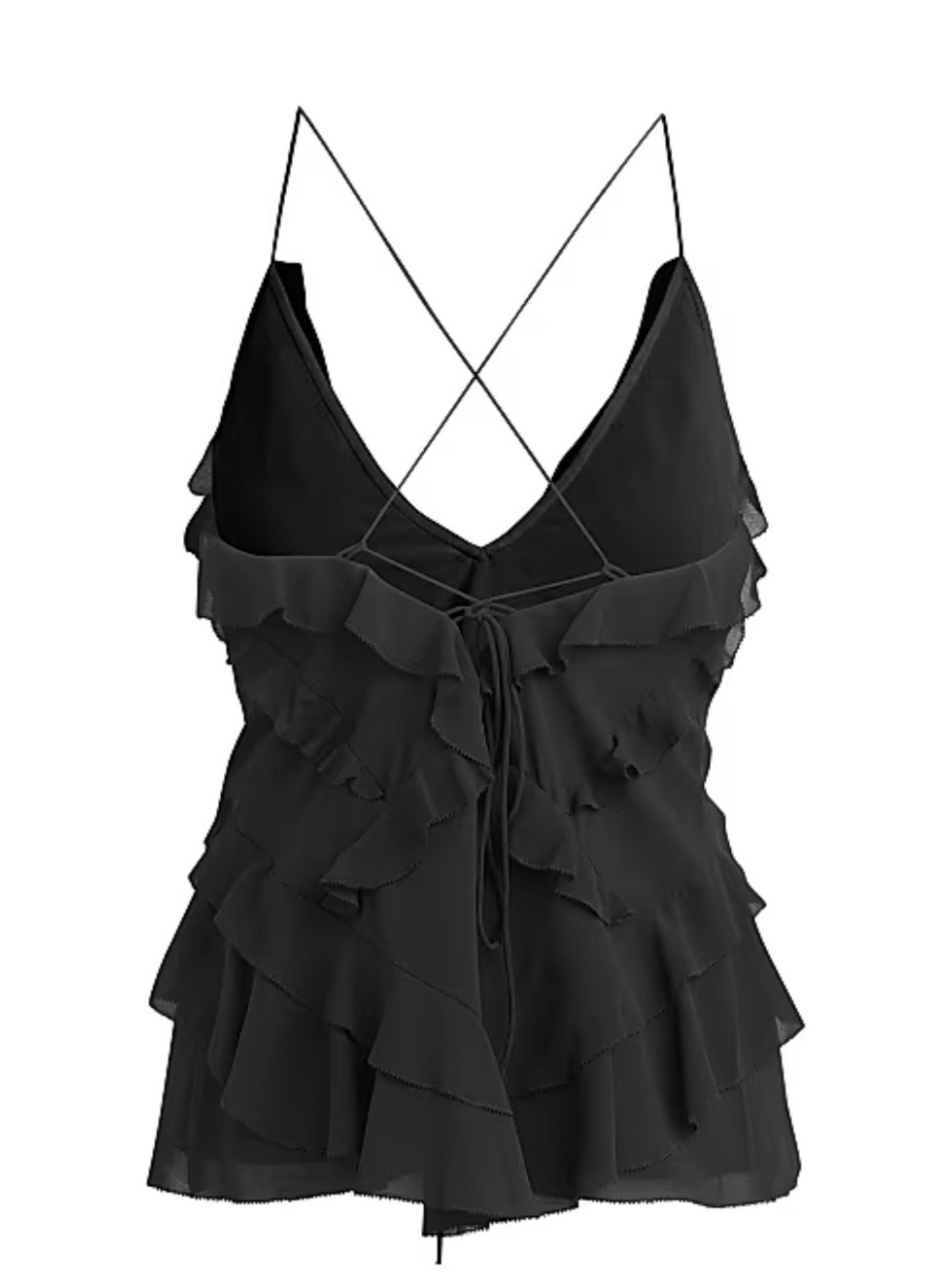 Favorite Daughter who me ruffle camisole nwot